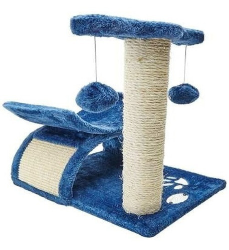 Mueble O Arbol Torre Rascador Para Gatos Patita 45cm 