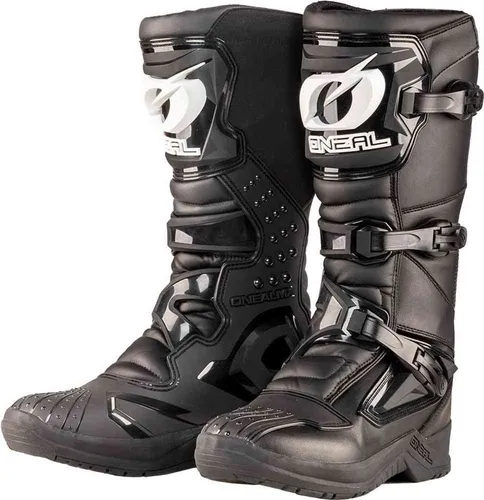 Botas Motocross Enduro Oneal Rsx Negro Flexible Ventilada