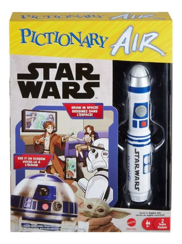 Juego De Mesa Pictionary Air Star Wars Para 2 Equipos Mattel