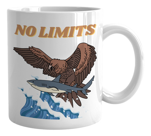 Taza Desayuno No Limits Aguila Waved