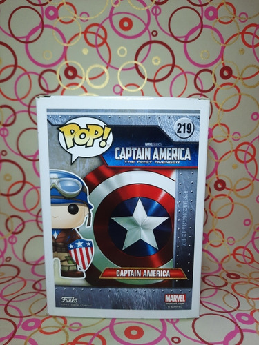 Funko Pop Capitan America Eccc El Primer Vengador Exclusive