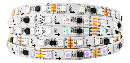 Btf-lighting Ws2811 Ic = Rgb+ic Color De Ensueño Strip Led O
