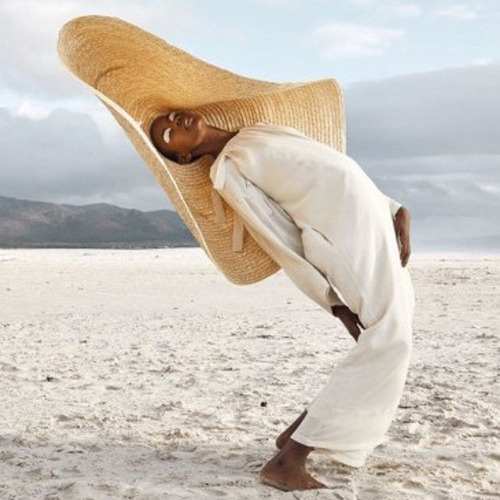 2024 Sombrero De Paja Grande Para Sol, Playa, Protección