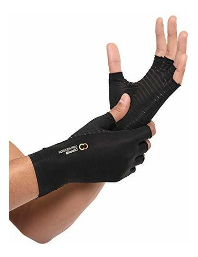 Muñequera Guantes De Cobre Para Artritis De Compresión: El