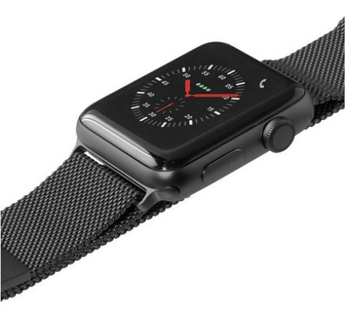 Extensible Funda Apple Watch Serie 1-8 Se Steel Loop Iwatch