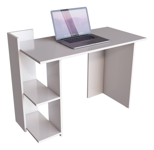 Mesa Escritorio Para Laptop Trabajo Home Office Blanco