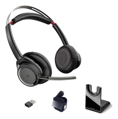 Gtw Voyager Focus Uc B825 Auriculares Bluetooth Con Bc, Usb