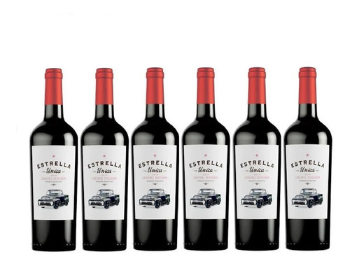 Imagen 1 de 3 de Caja X 6 - Estrella Única - Cabernet Sauvignon