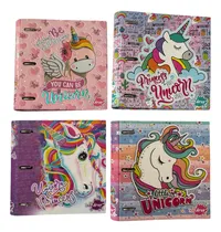 Comprar Carpeta N3 Gancho Unicornios Y Otros Ink Drop Original .