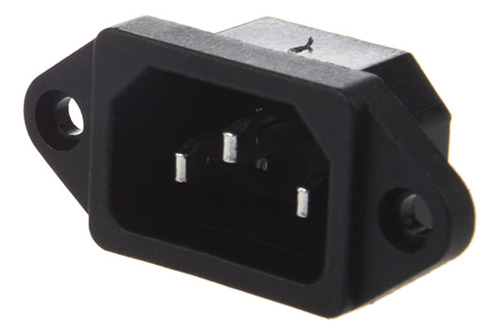 ` Enchufe Macho Iec 320 C14 De 3 Pines For Panel Pcb, Toma