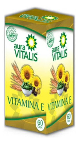 Vitamina E 60 Capsulas Sabor Natural A.v