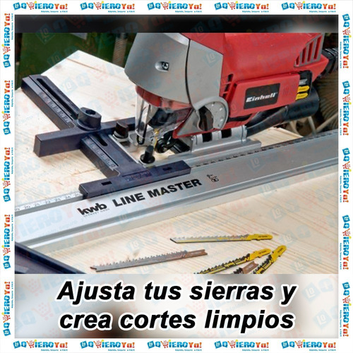 Regla De Corte Line Master Precisión Medición Kwb Completa