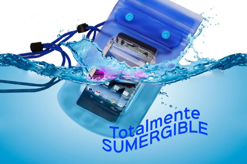 Bolsa Contra Agua Con Triple Sello Para Smartphone Hermetica