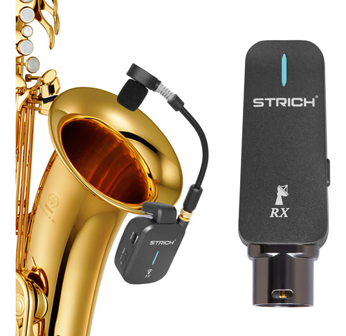 Strich Sistema De Microfono De Saxofon Inalambrico, Microfon
