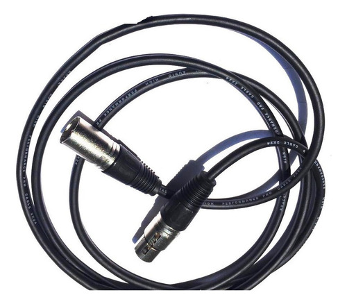 Cable Para Microfono Balanceado Xlr A Xlr De 15 Metros