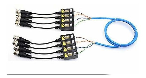20 Pares De Conectores De Balun De Vídeo Pasivos Ahd/tvi/cvi