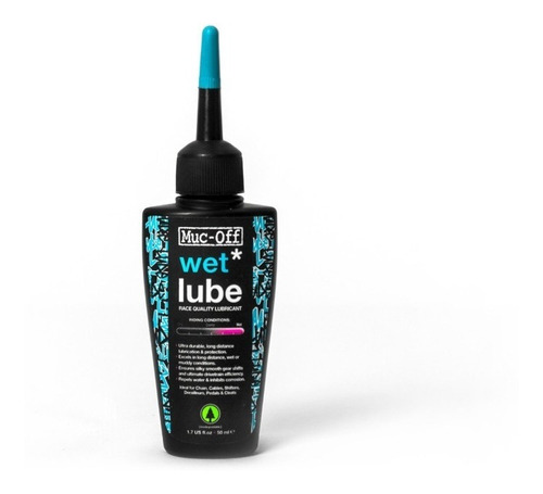 Lubricante Aceite Muc-off Wet Lube Húmedo 50ml Mtb Enduro