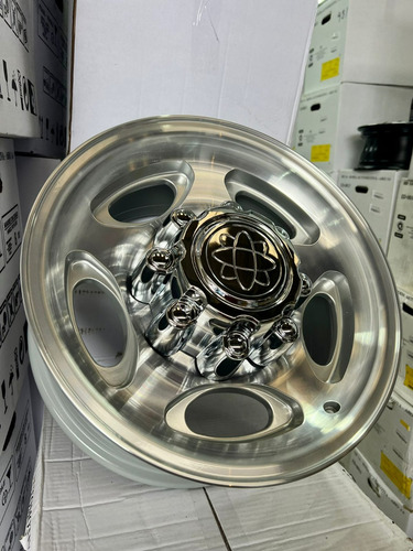 Roda Ford F250 Xlt Aro 16 8x170 Krmai M27 / Valor Unitário Cor Prata Diamantada 8x170