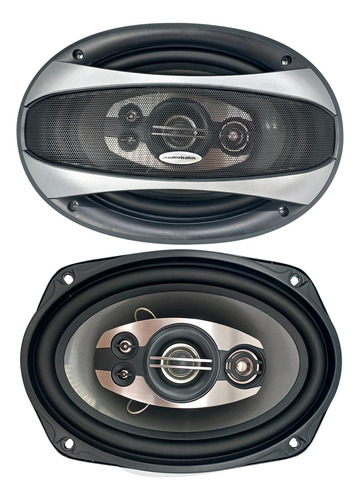 Bocinas Audiobahn 6x9 Modelo As6.9i 5 Vias 150 Watts Rms