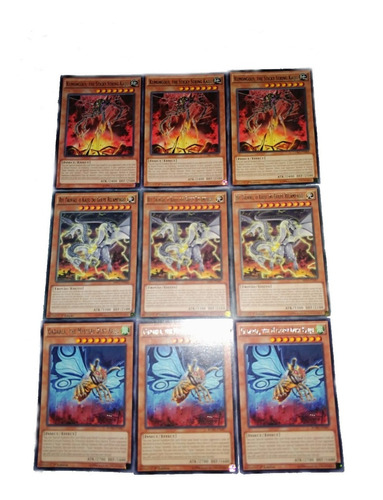 Yugioh - Combo Kaiju 3x Gadarla 3x Rei Trovão 3x Kumongous