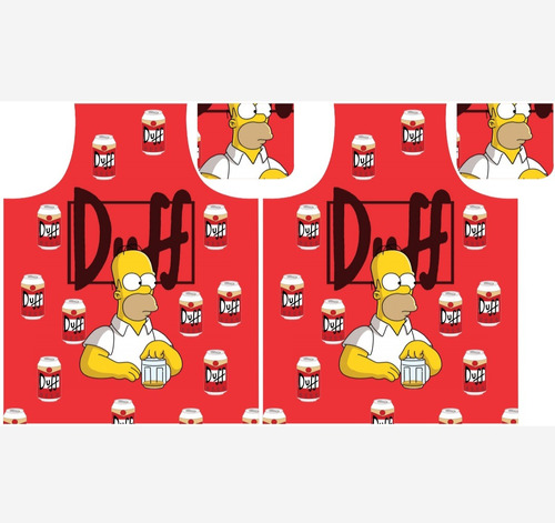 Pecheras Simpsons Duff Beer