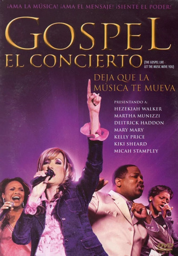 Gospel El Concierto Deja Que La Musica Te Mueva Dvd Versión Del Álbum Estándar