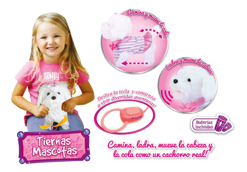 Imagen 4 de 9 de Perro Con Sonido Movimiento A Control Tiernas Mascotas Michi