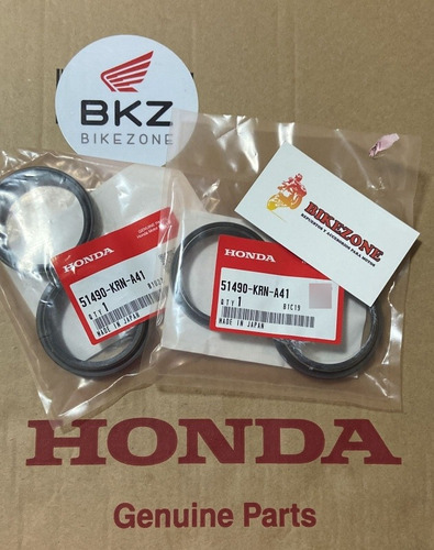 Kit Retén Suspensión Original Honda Crf 250r 2010 A 2014 Bkz