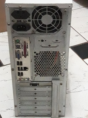 Cpu Torre Gabinete Computador De Mesa Antigo Ddr400