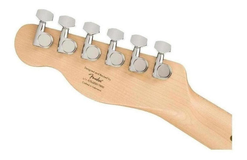 Telecaster da série Squier Affinity, loiro amanteigado, material para guitarra e escala de ácer, orientação à direita, amarelo