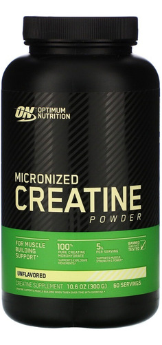 Creatina- Micronized Creatine Powder Optimum Nutrition 300gr
