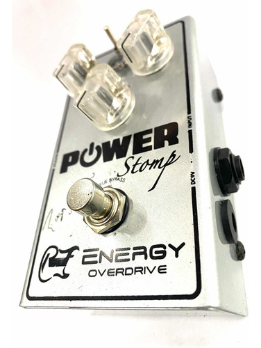 Pedal Guitarr Power Stomp Energy Overdrive Roger Franco Novo
