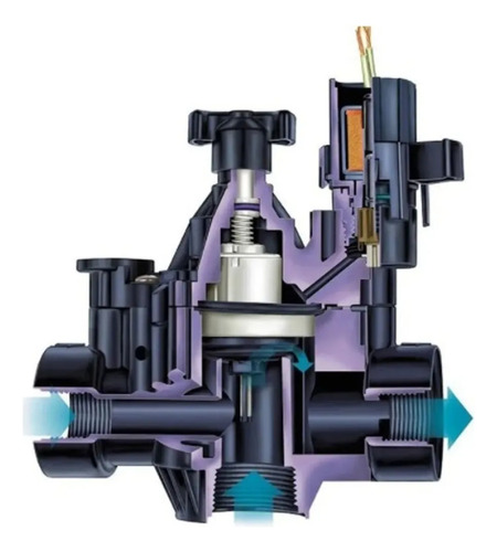 Valvula Solenoide 1 1/2 Pulg Rain Bird Riego Automatico