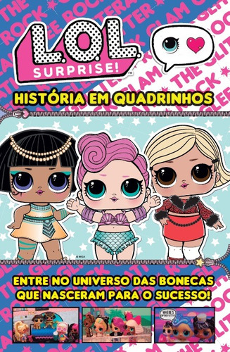 LOL Surprise Revista em Quadrinhos, de On Line a. Editora IBC - Instituto Brasileiro de Cultura Ltda, capa mole em português, 2022