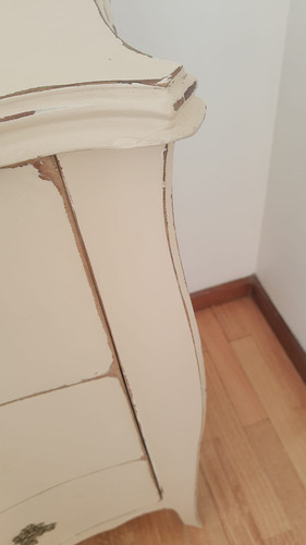 Comoda Antigua Estilo Frances Beige (Reacondicionado)