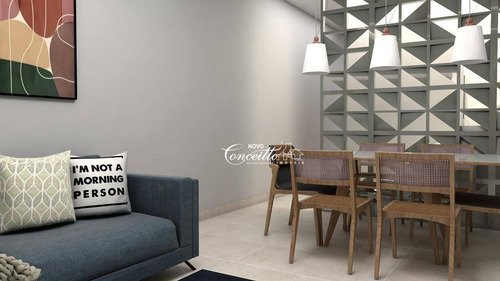 Imagem 4 de 13 de Sobrado Com 3 Dormitórios C/ 01 Suite À Venda, 110 M² Por R$ 490.000 - Jardim Progresso - Santo André/sp - So0111