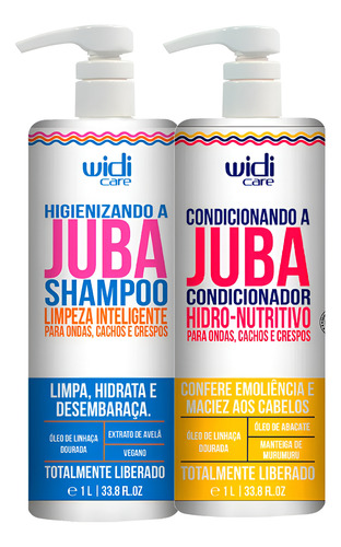 Kit Widi Care Shampoo E Condicionador 1l Juba