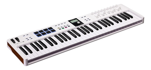 Controlador Midi Arturia Keylab Essential 61 Mk3 Blanco
