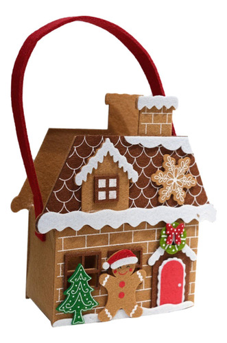 Bolsa De Fieltro Con Forma De Casita De Jengibre, Estilo B