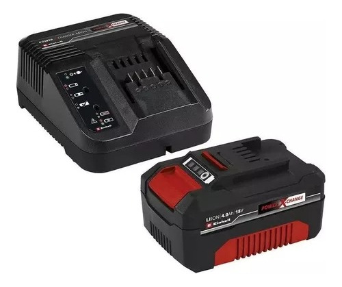 Combo Starter Kit Einhell Cargador + Batería 18v 4 Ah Amp