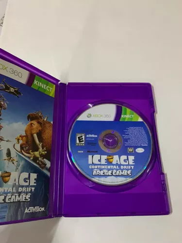 Jogo Kinect Ice Age / Era Do Gelo Continental Drift Xbox 360