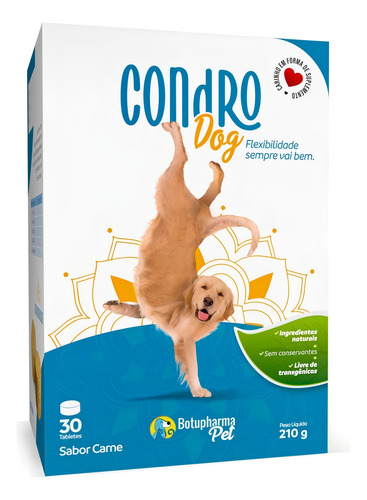 Suplemento Vitamínico Condro Dog - 210g Botupharma