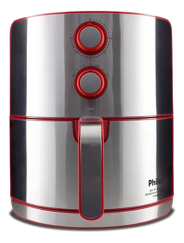 Fritadeira Air Fry Inox Redstone 1500w 4,6l PFR18VI Cor Prata Philco
