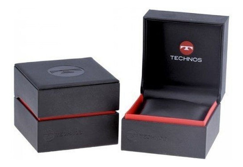 Relógio Technos Masculino Slim Preto - Gm12ag/1p