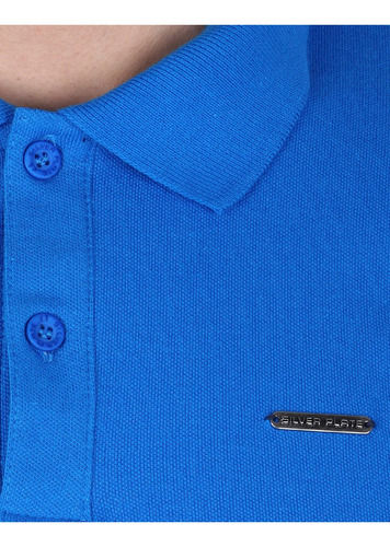Playera Tipo Polo Slim Fit Manga Corta Casual Cómoda