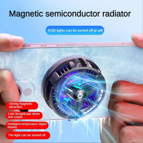 Novo Radiador De Celular Gaming Cooler Mobile Phone