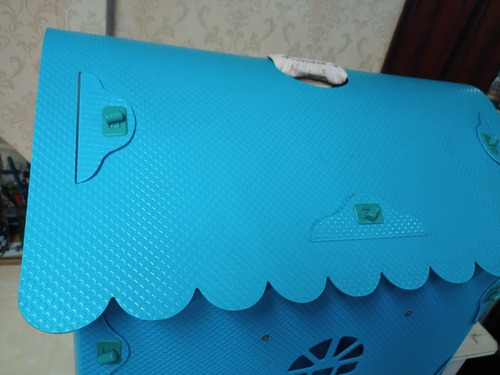 Casinha P/pets Baby House Com Toldo (Usado)