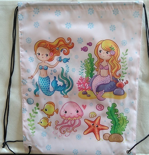 Morral  Mochila  Infantil 34 X 40 Cm/ Runn