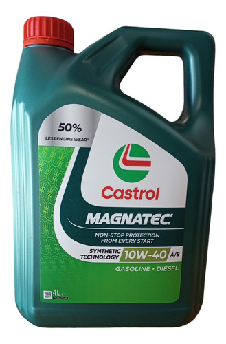 Aceite 10w40 Castrol Magnatec