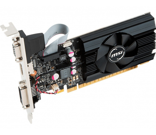 Placa De Video Gamer Msi Nvidia Gt 710 2gb Ddr3 Lp